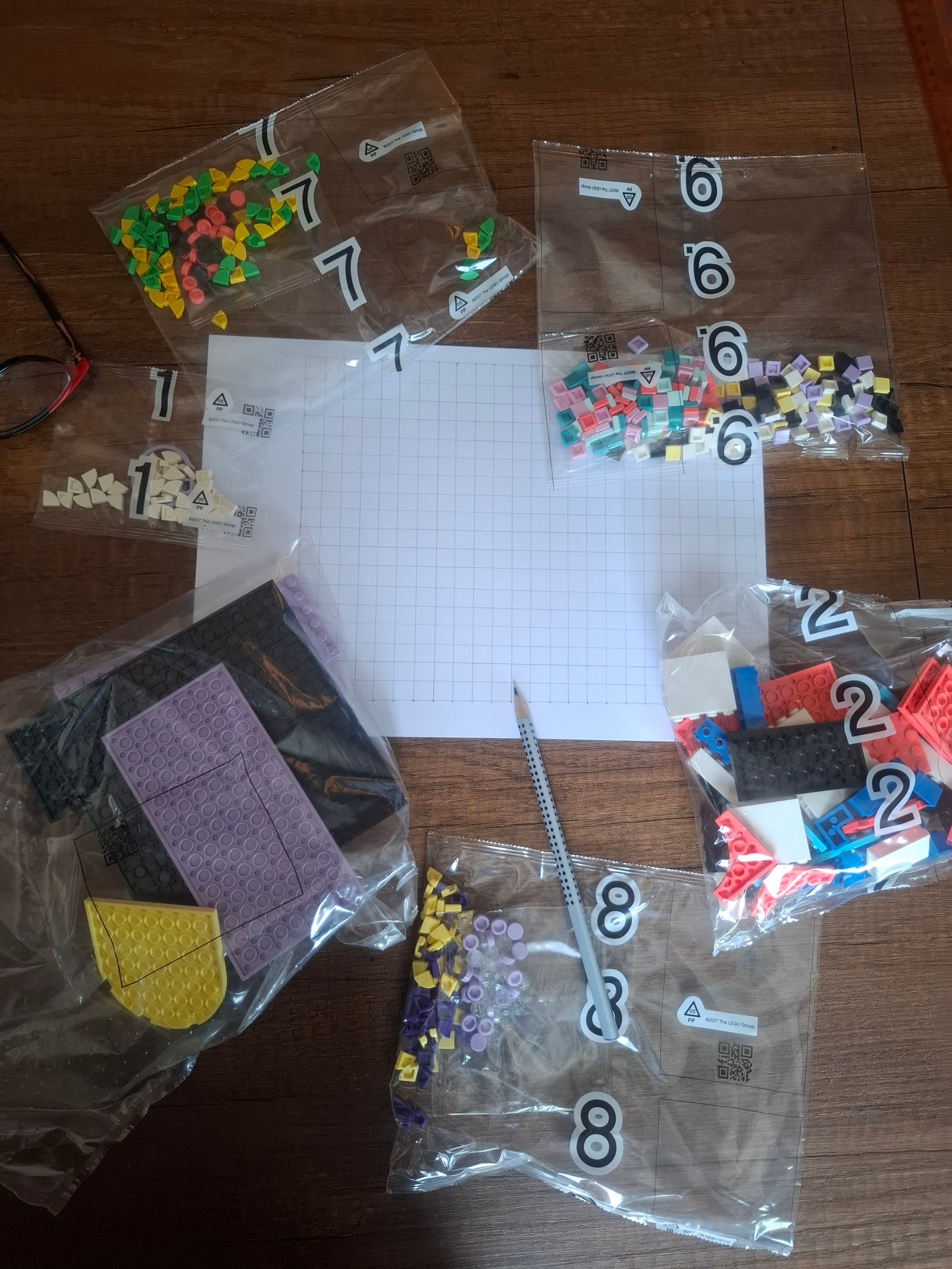 Workshop Lego Dots - preparation